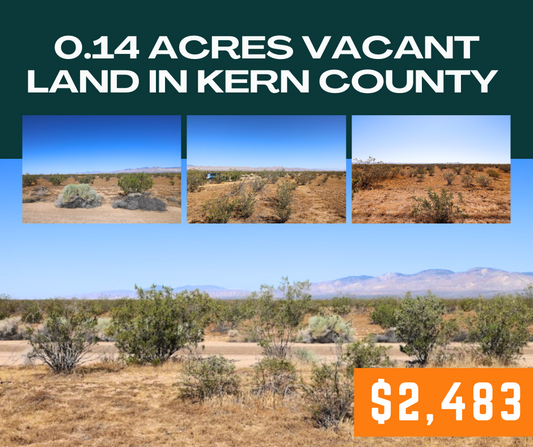 ¡Increíble terreno residencial vacante a la venta en California City, CA!
