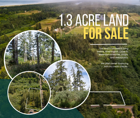 1.3 Acres of Vacant Residential Land for Sale in Long Beach, Washington!