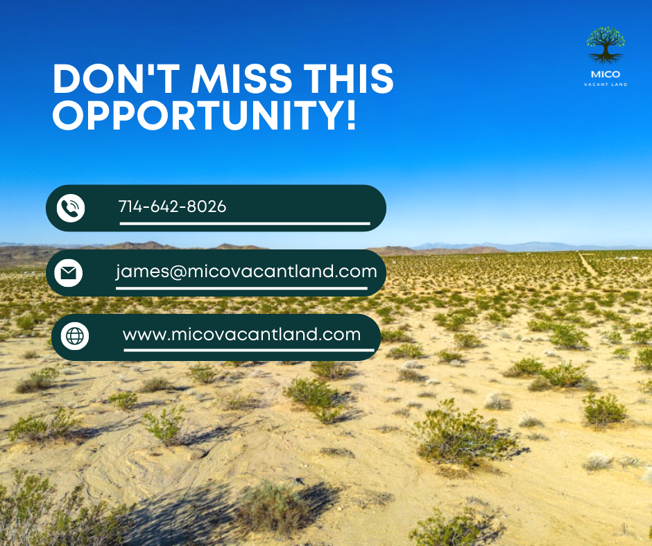Build Your Dream Here: 10-acre Vacant Land Available Now in Joshua Tree, CA!