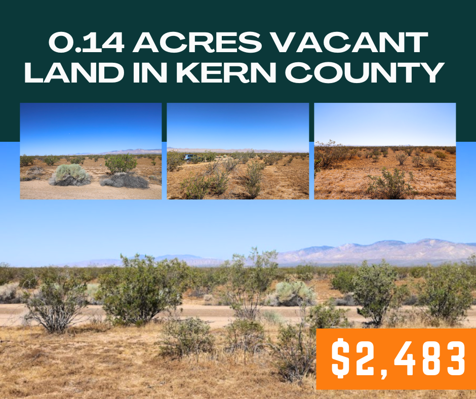 Amazing Vacant Residential Land for Sale in California City, CA!