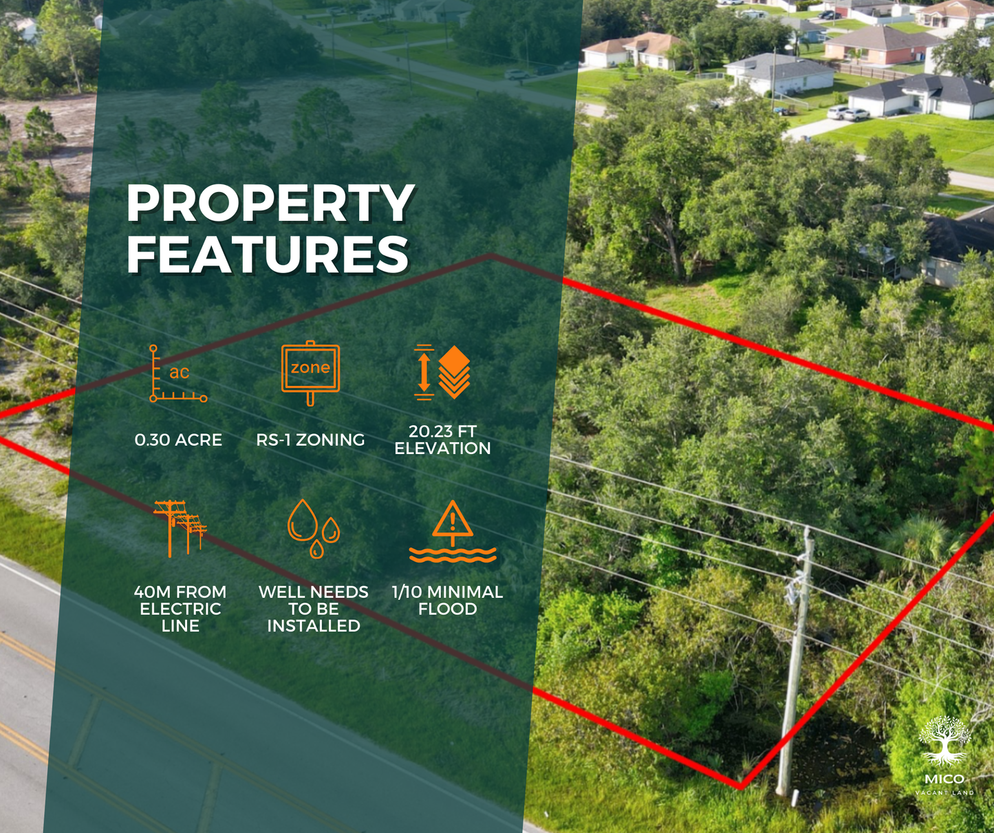 Prime 0.30 Acre Lot in Lehigh Acres, Florida