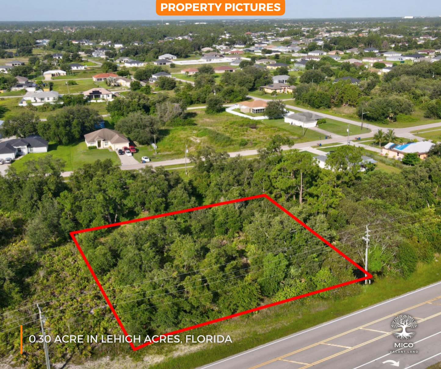 Prime 0.30 Acre Lot in Lehigh Acres, Florida