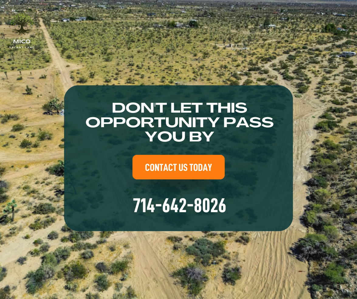 1.25-acre Land for Sale in Yucca Valley, CA!