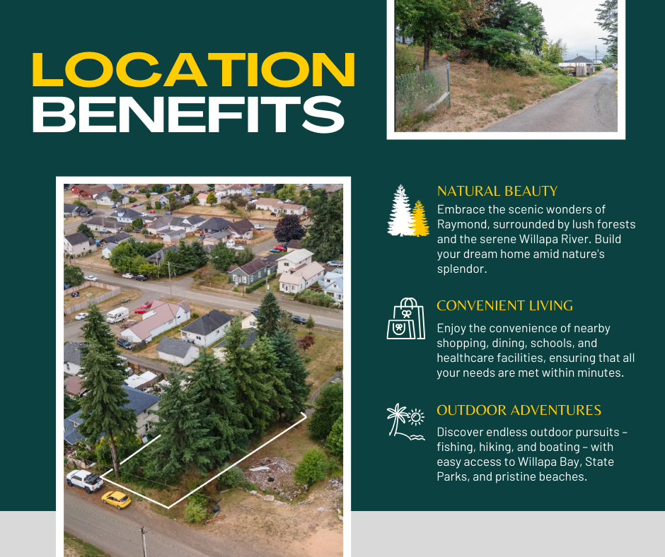 0.13 Acres of Vacant Residential Land for Sale in Raymond Washington