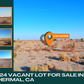 Vacant Residential Lot for Sale in Thermal, CA