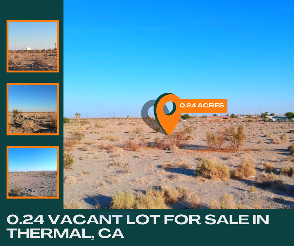 Vacant Residential Lot for Sale in Thermal, CA