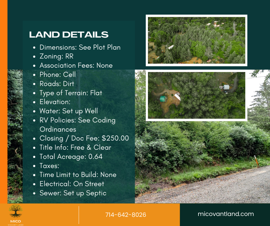 Incredible 0.64 Acre Residential Vacant Land For Sale