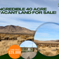 40 Acre Property for Sale in Winnemucca, NV!