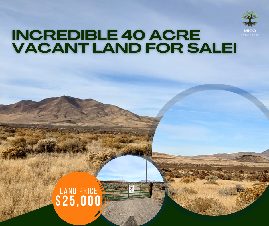 40 Acre Property for Sale in Winnemucca, NV!