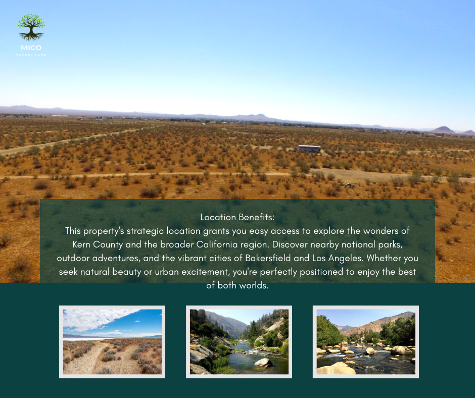 Amazing Vacant Residential Land for Sale in California City, CA!