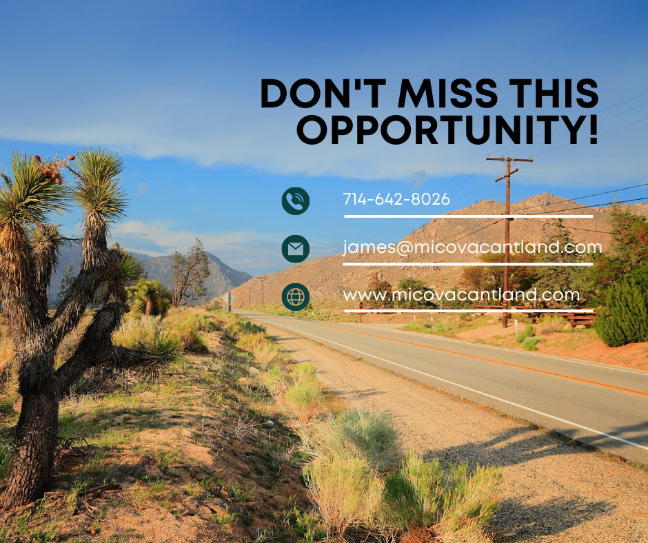 Amazing Vacant Residential Land for Sale in California City, CA!