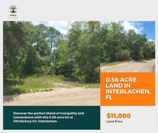 0.56 Acre Land in Interlachen, FL - Excellent Location for Your New Home