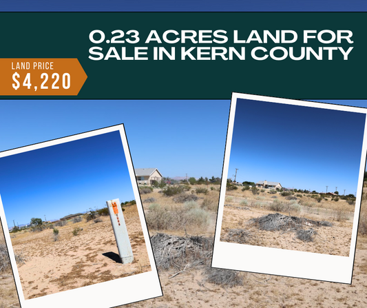 Your Dream Home Starts Here! Discover the Vacant Residential Land in Kern County, CA!