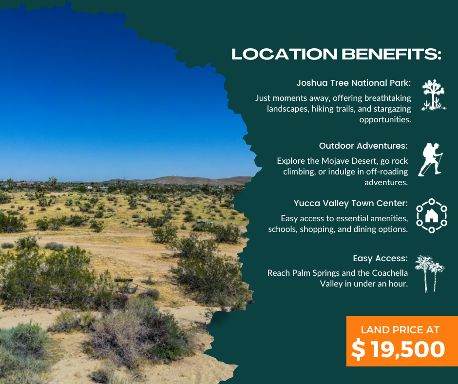 1.25-acre Land for Sale in Yucca Valley, CA!