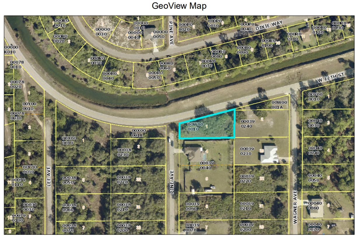 Amazing 0.398 Acre Corner Lot Available for Sale in Lehigh Acres, Florida!