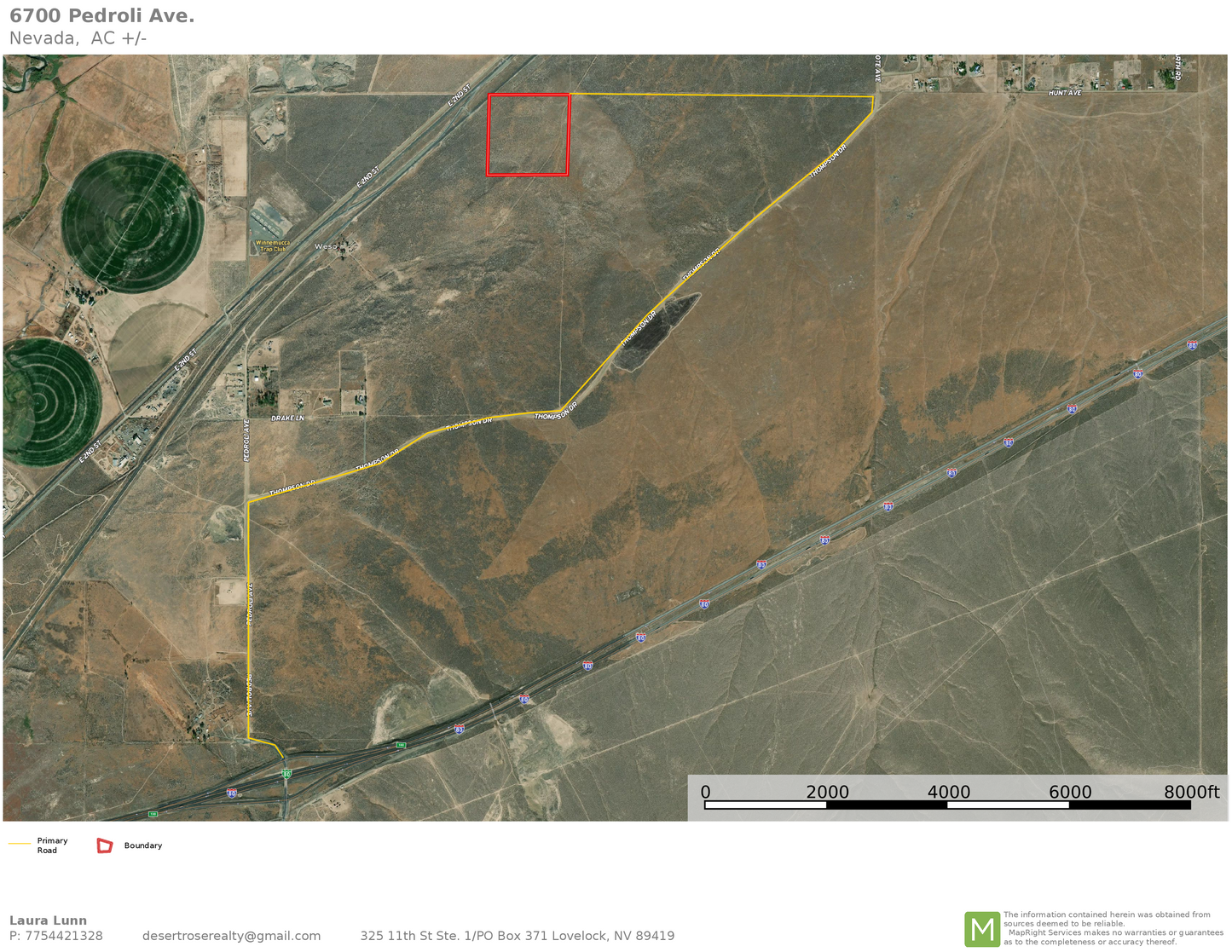 40 Acre Property for Sale in Winnemucca, NV!