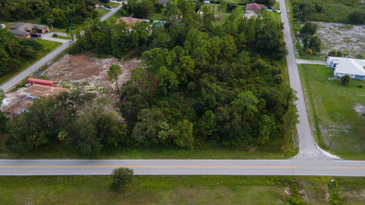 Beautiful 0.454 Acre Corner Lot For Sale in Lehigh Acres, FL!