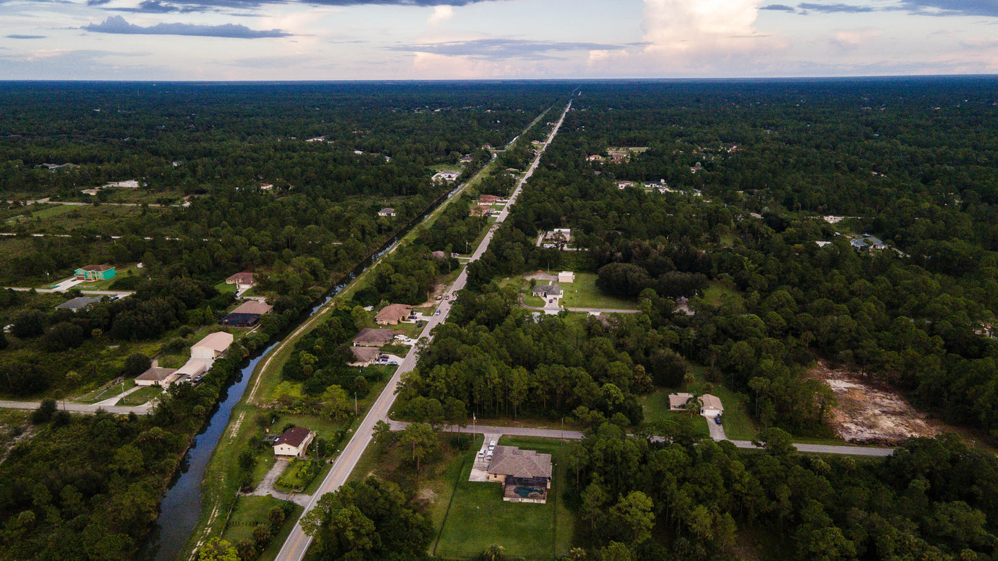 Beautiful 0.454 Acre Corner Lot For Sale in Lehigh Acres, FL!